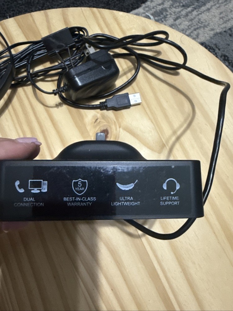 Leitner LH270 Wireless Office Headset w/ Microphone