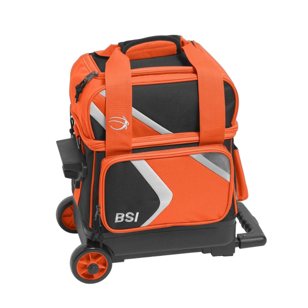 BSI Dash Single Roller Bowling Bag, Smooth-Rolling League Carry