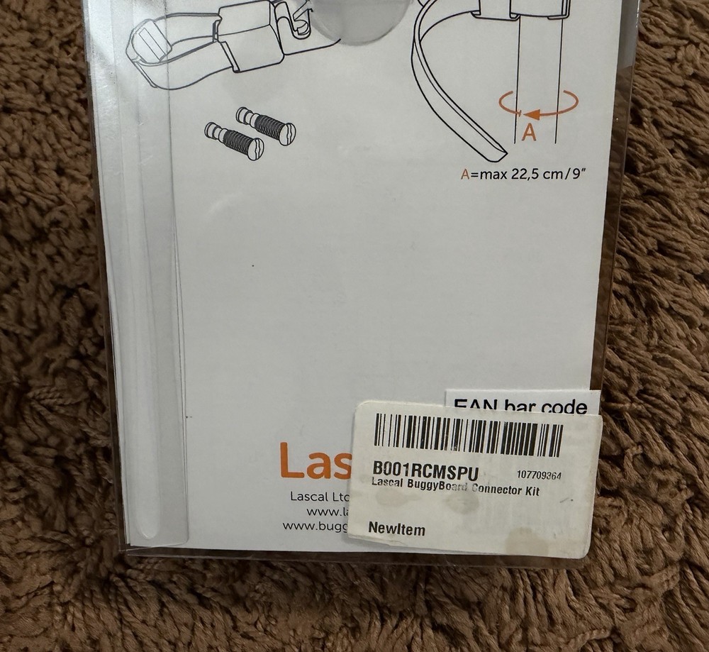 NEW Lascal BuggyBoard Universal Connector Kit Stroller Attachment Easy Install