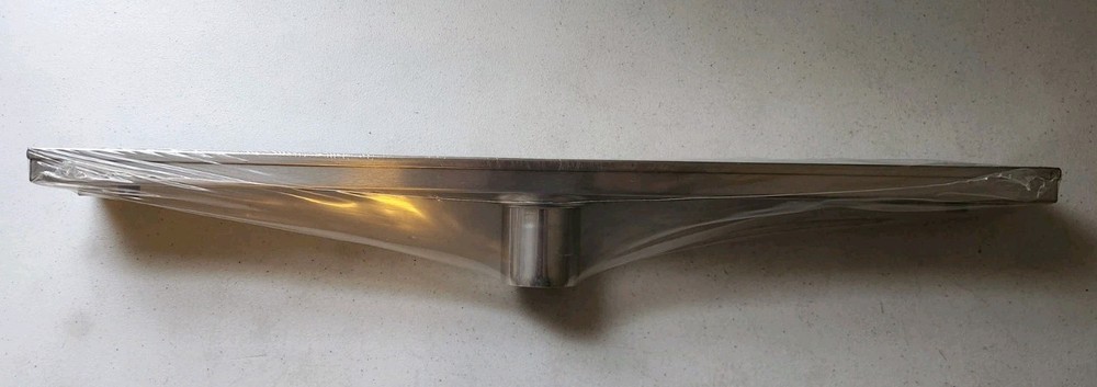 Kingston Brass BSF2428 Watercourse 24" Rectangular Shower Drain, Brushed Nickel