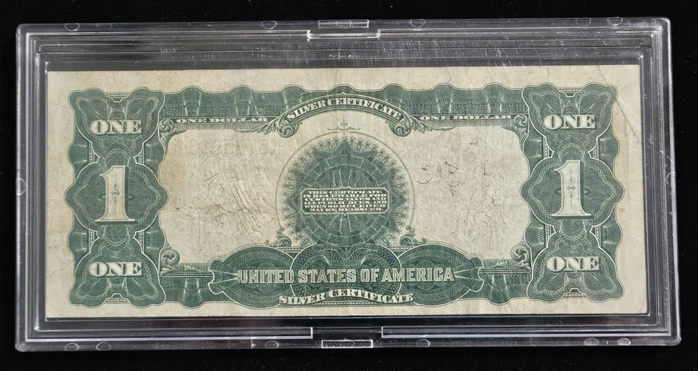 1899 Silver Certificate Note Black Eagle Large $1 Bill