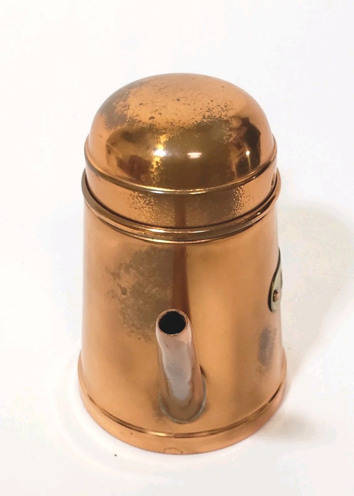 Vintage Copper & Brass Oil Can Kitchen