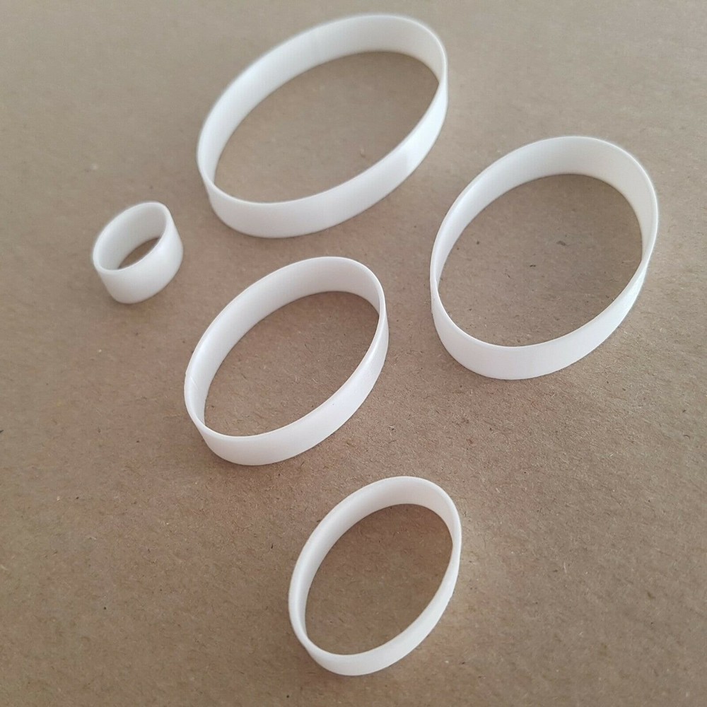 Oval Egg Shape Mini Fondant Cutter Small Sugarcraft Icing Basic Tiny Sharp