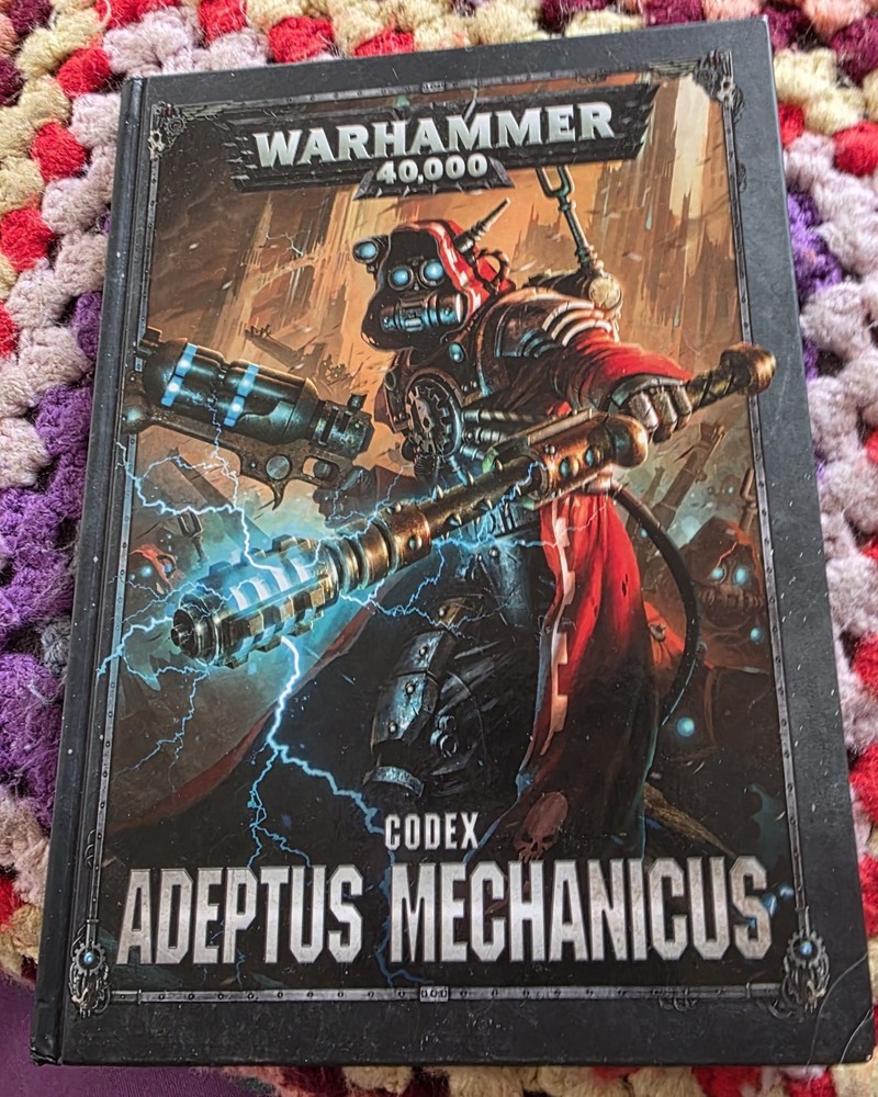 Warhammer 40k Codex Adeptus  Mechanicus  hardback book