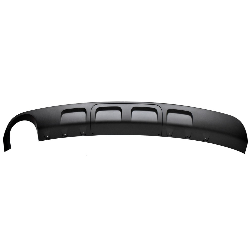 Replacement Black Textured Polypropylene Rear Lower Valance Panel