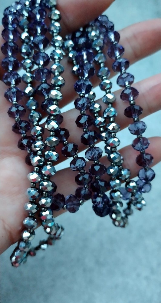 Vintage glass necklace