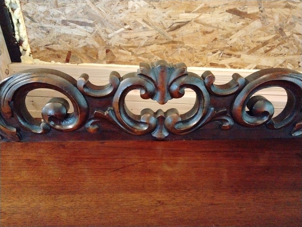 sideboard buffet antique walnut