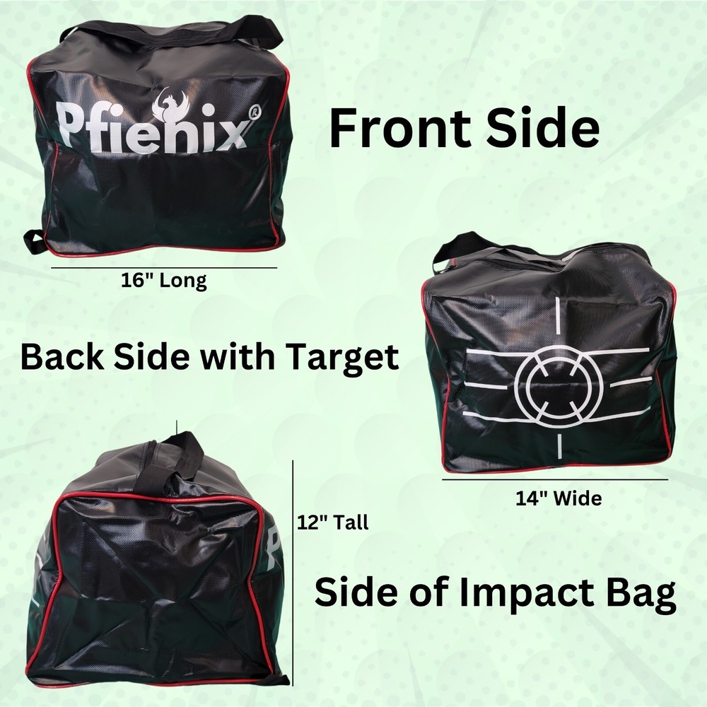 Impact Golf Bag Golf Swing Training Aid | Get Proper Impact Position