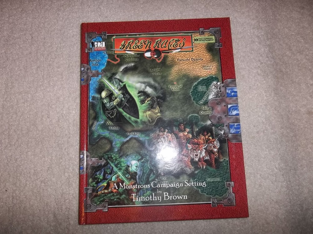 D&D D20 Fast Forward Green Races