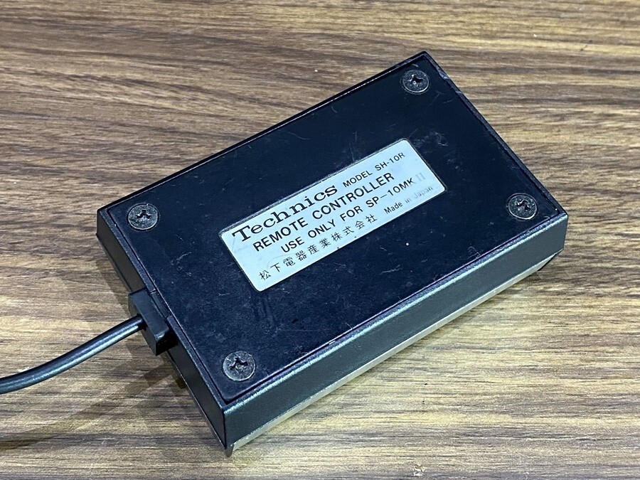 Technics SH-10R Remote controller for SP-10MK2 / SP-10MK2A turntable Tested good