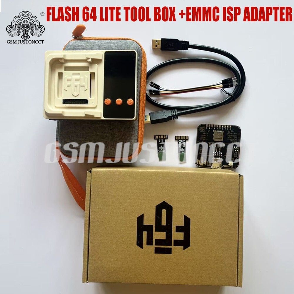 Flash 64 Lite Tool Box f64 emmc isp