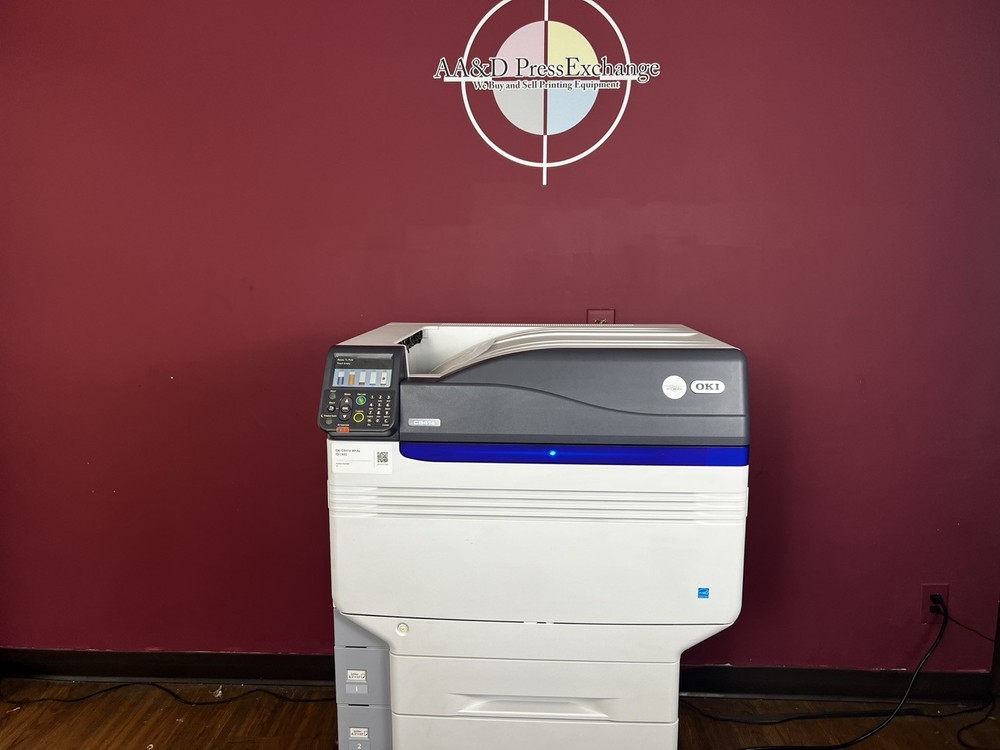 Oki C941e White Toner Printer
