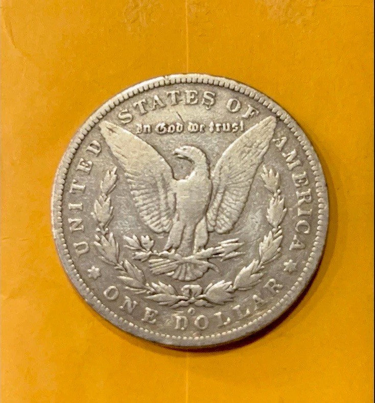 1890-O Morgan Silver $1 Dollar Coin