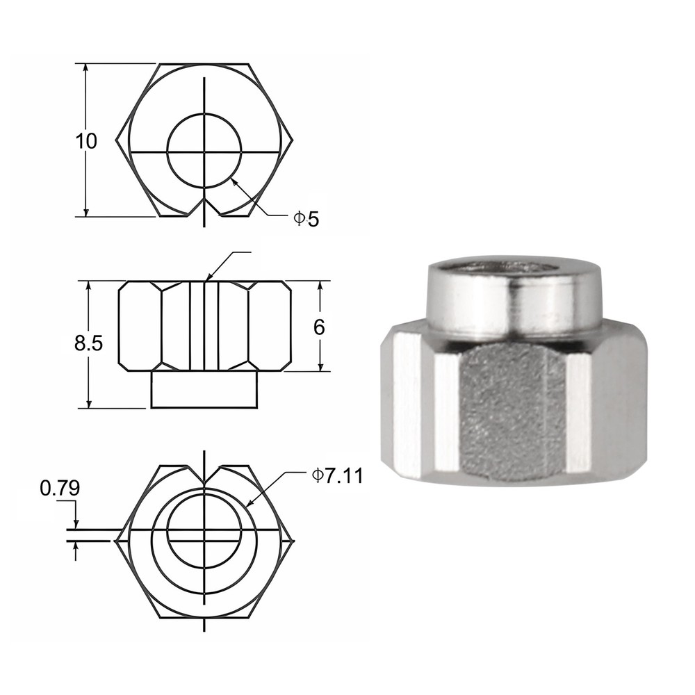 Comprehensive Collection of Twenty Eccentric Nuts for Optimal Printing Support