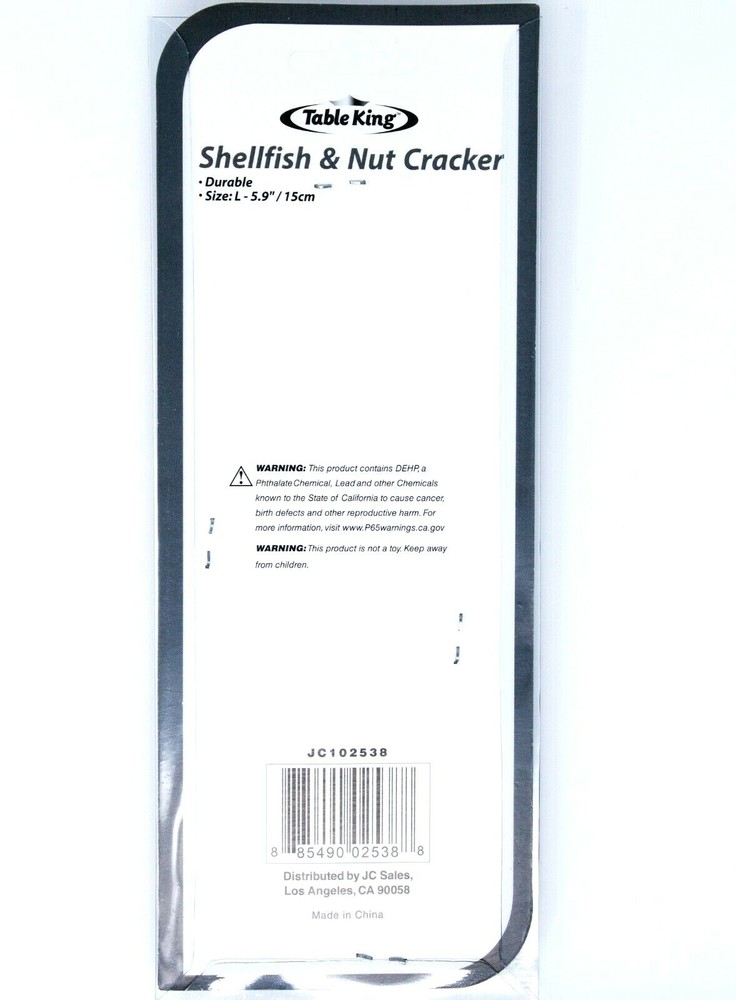 Lobster Nut Cracker Seafood Shellfish Crab Cracking Tool Opener 5.9" (1-5 Pack)