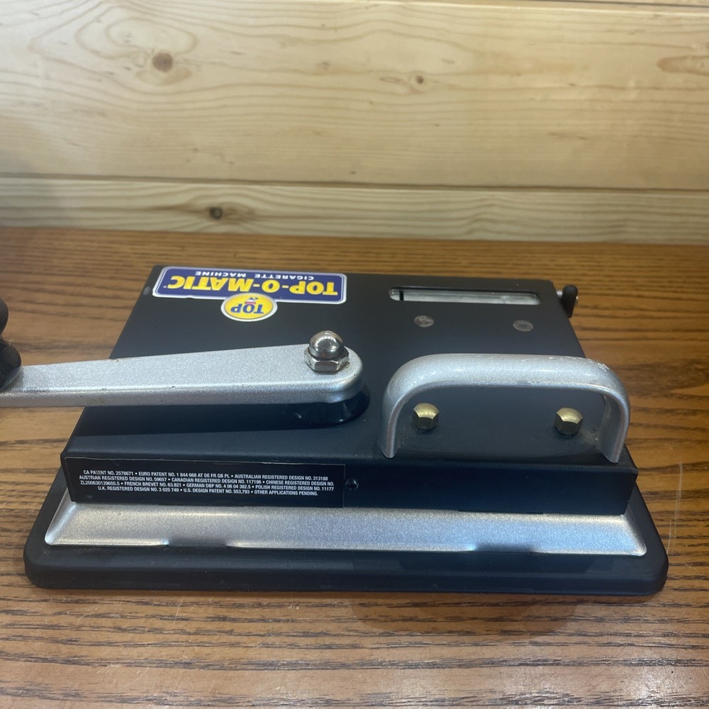 Top-O-Matic Cigarette Rolling Machine