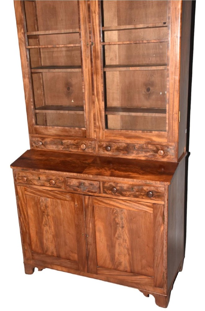 Large Antique American Bookcase