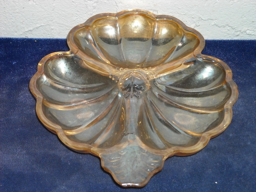 Doric Candy Dish  Iridescent