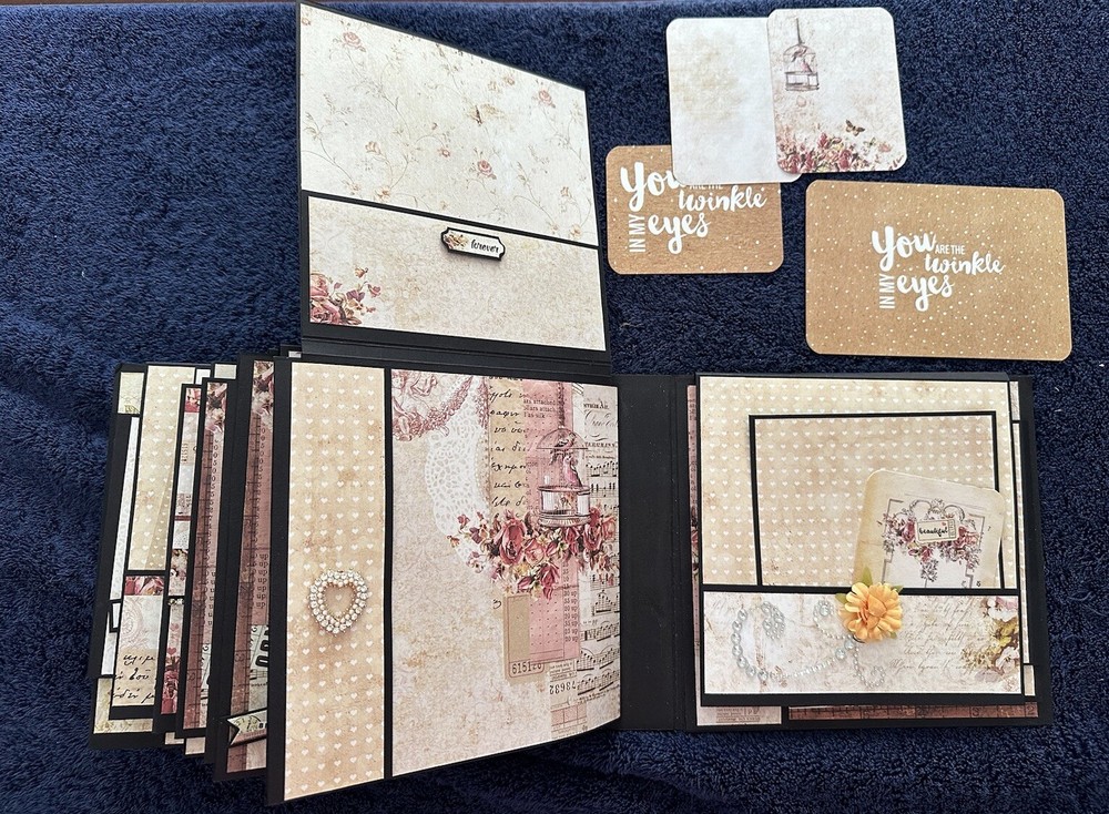 Handmade Album Using Prima Paperline