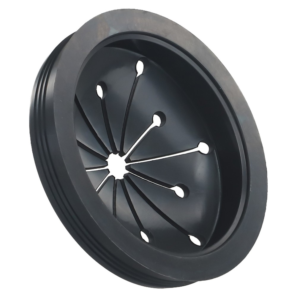 Household Splash Guards Systems Waste Accessories Baffle Black Disposal