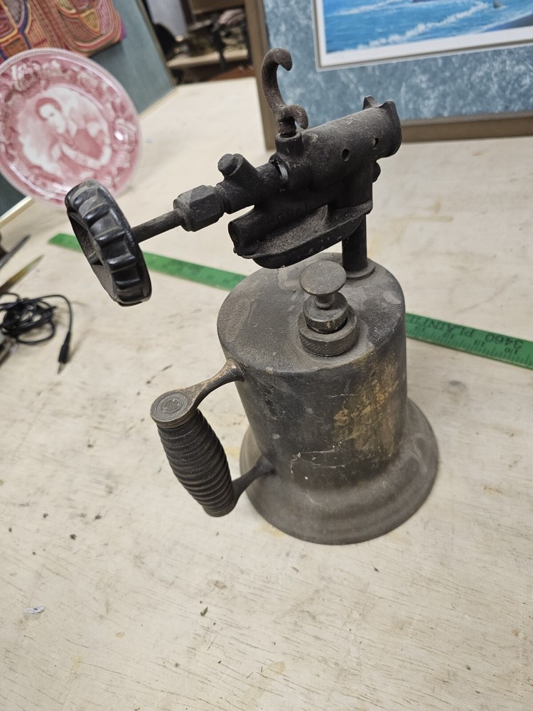 Vintage Dunlap Brass Blow Torch Model