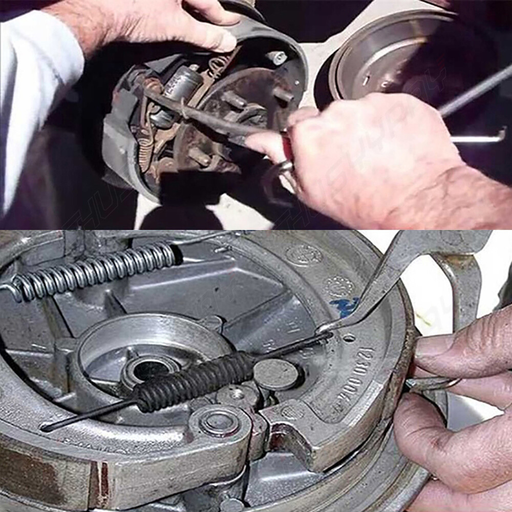 1Pcs Brake Spring Plier Set Spring Plier Remove Install Shoe Return Tool Kit