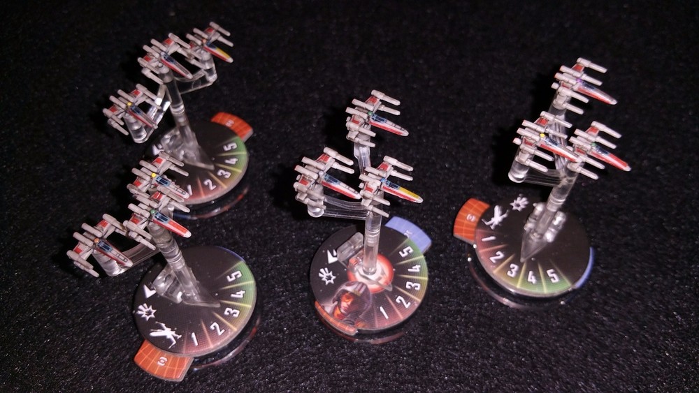 Star Wars Armada Decals for CORE SET X-WING Squadrons