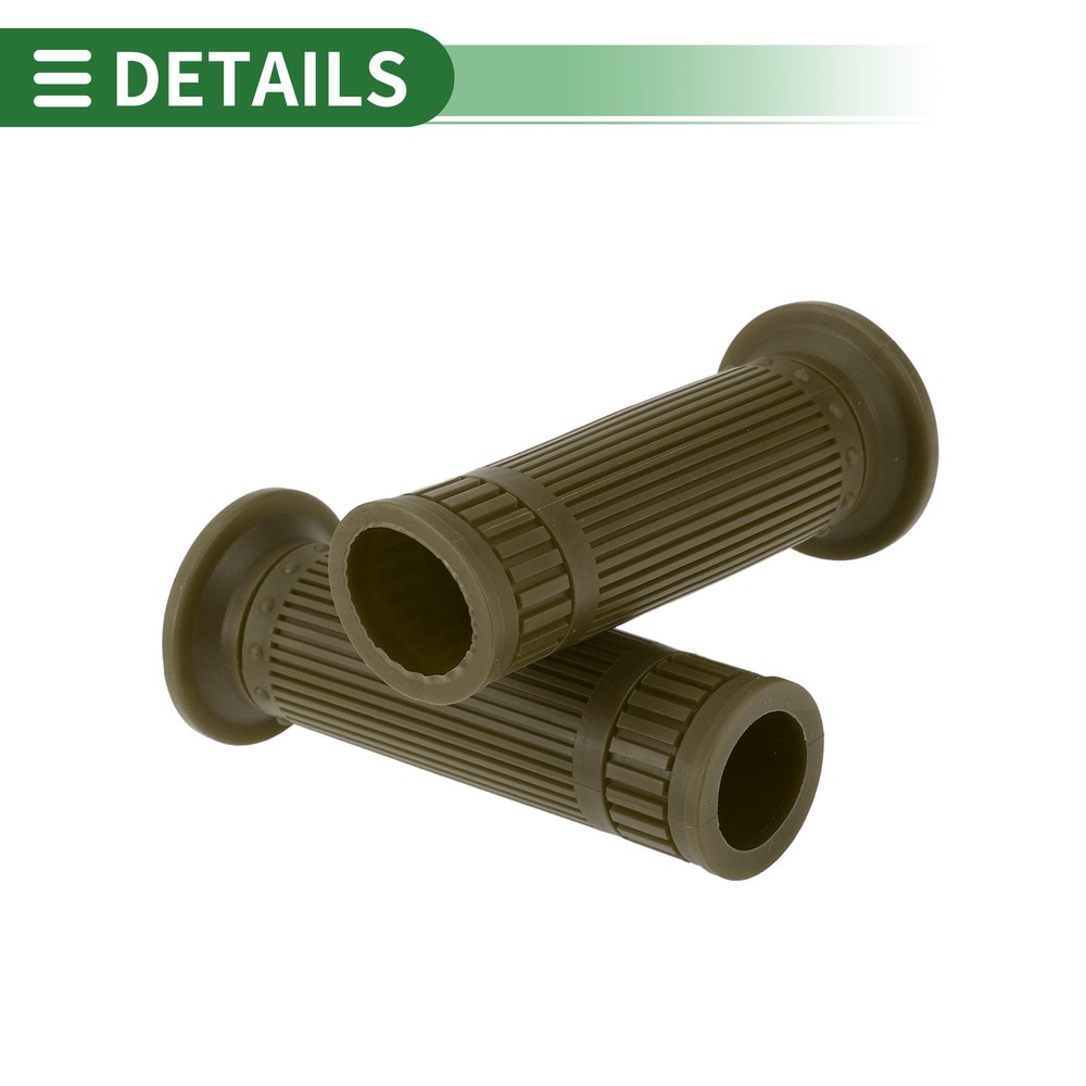 Motorcycle Knobs 1" 25mm Handlebar Cover TPU Green