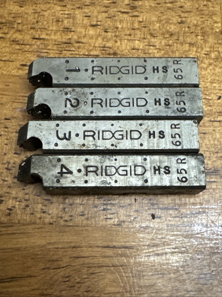 Rigid HS 65R Pipe Threading Dies #431