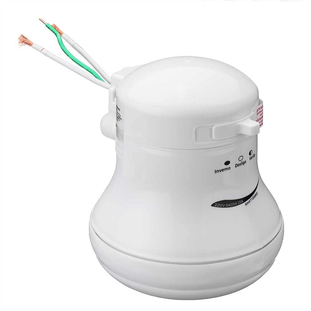 5400W 110V Electric Shower Head Instant Water Heater 3 Temperature Control +Hose