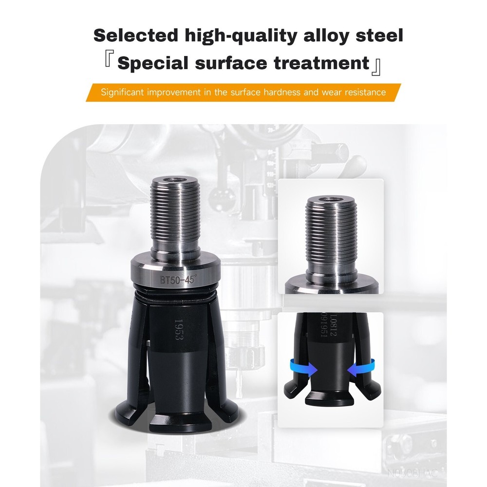 SFX Internal Thread DIN30 CNC Spindle Pull Claw Spindle Grippers 4 Petals Claw