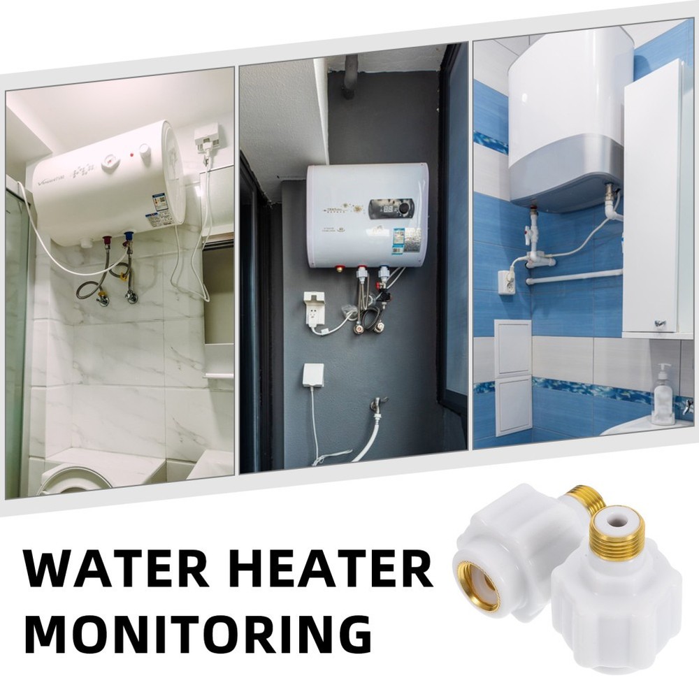 2pcs Electric Water Heater External Anti Leakage Fireproof Shockproof Device