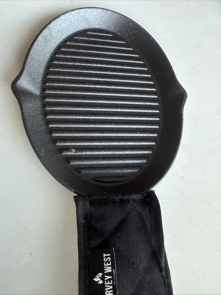 Harvey West Cast Iron Skillet Used