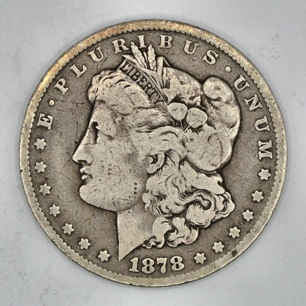 1878-CC Morgan Silver Dollar