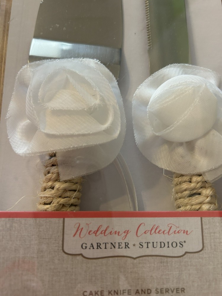 Cake Knife And Server Wedding Collection Gardner Studios