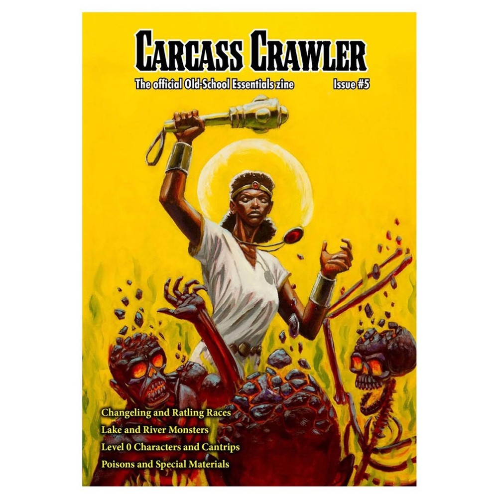 Old School Essentials RPG: Carcass Crawler - Issue #5