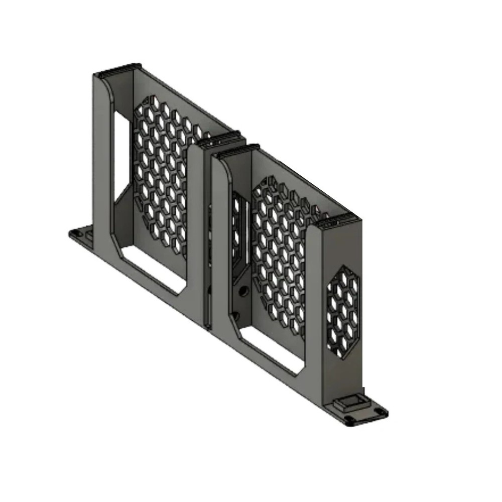 1U 19-Inch Rack Mount Bracket for Dell OptiPlex SFF PCs – Single or Dual Setup