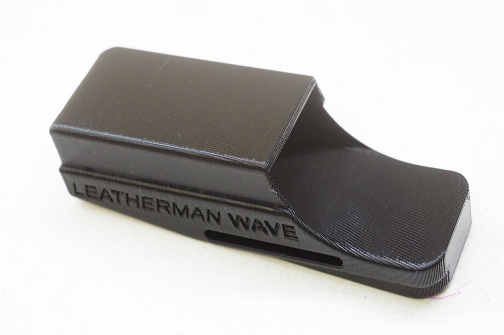 3D Printed Leatherman Wave Belt Holster for 2000's+ Wave Model (thicker)