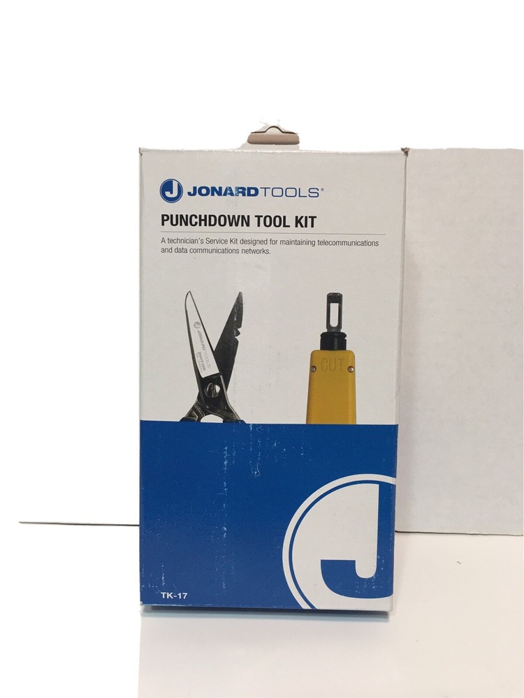 Jonard Tools TK-17 Punchdown Tool Kit 8 pcs. [ N E W ]