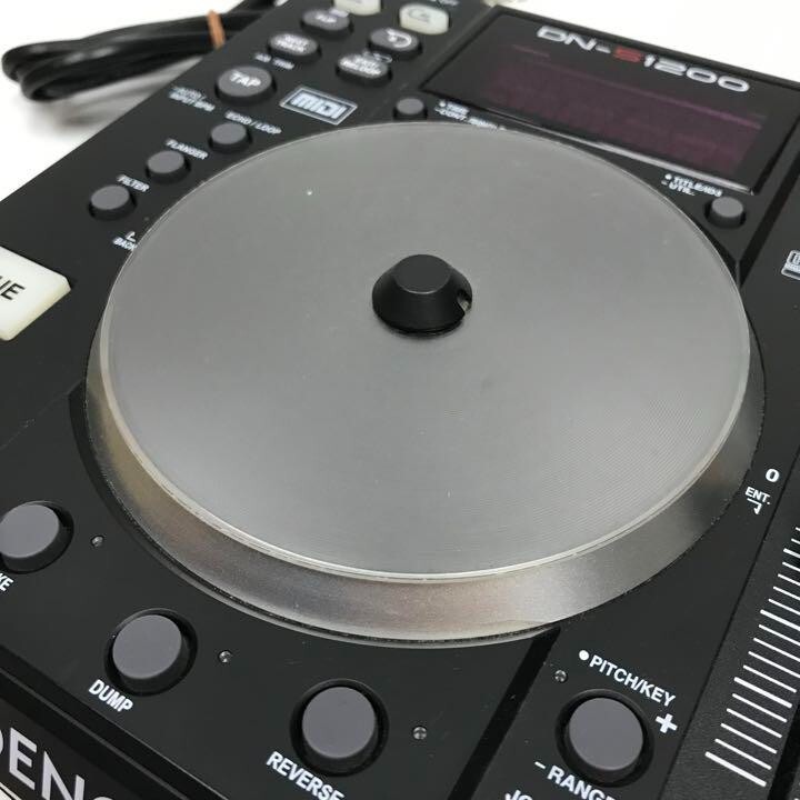 Denon DJ DN-S1200 single Portable CD/MP3 USB Player MIDI Controller