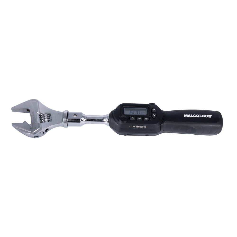 MalcoEdge DTW Digital Torque Wrench with Adjustable Head – Programmable,