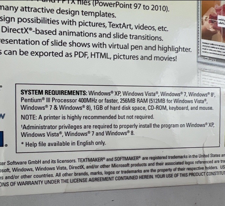 Encore Office Suite For Windows PC CD-ROM