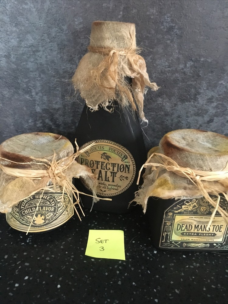 Hocus Pocus Potion Bottles Halloween