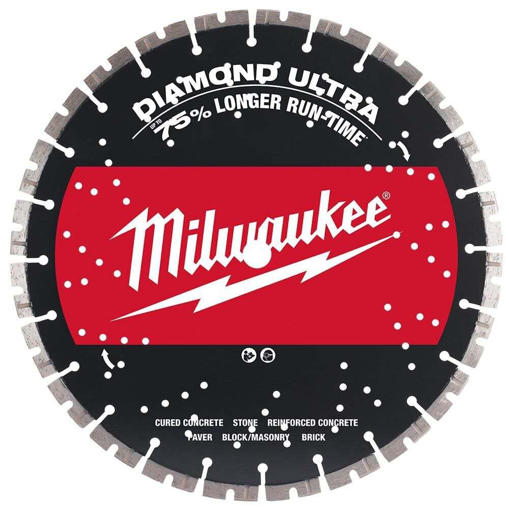 Milwaukee 14 In. Diamond Ultra Segmented Blade