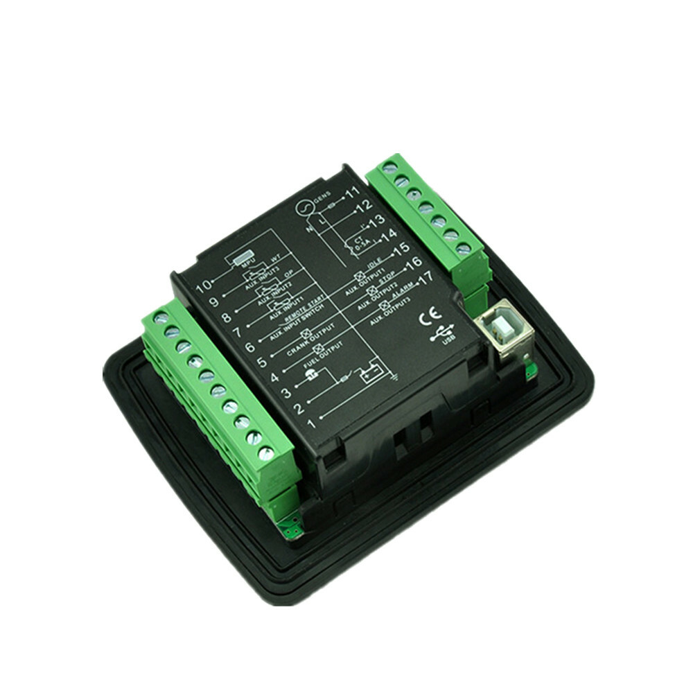DC30D Generator Control Module Diesel genset Controller Panel USB programmable