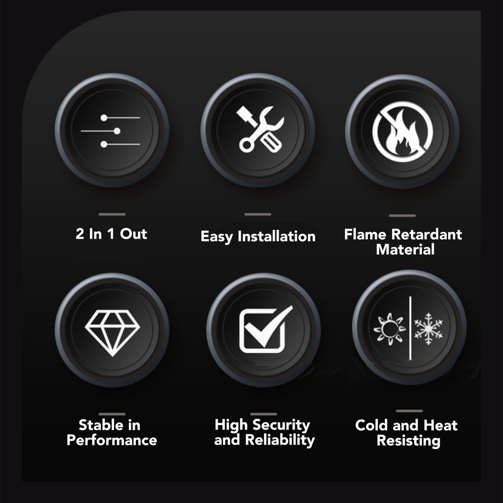 125A Double Power Automatic Transfer Switch For Generator Excellent
