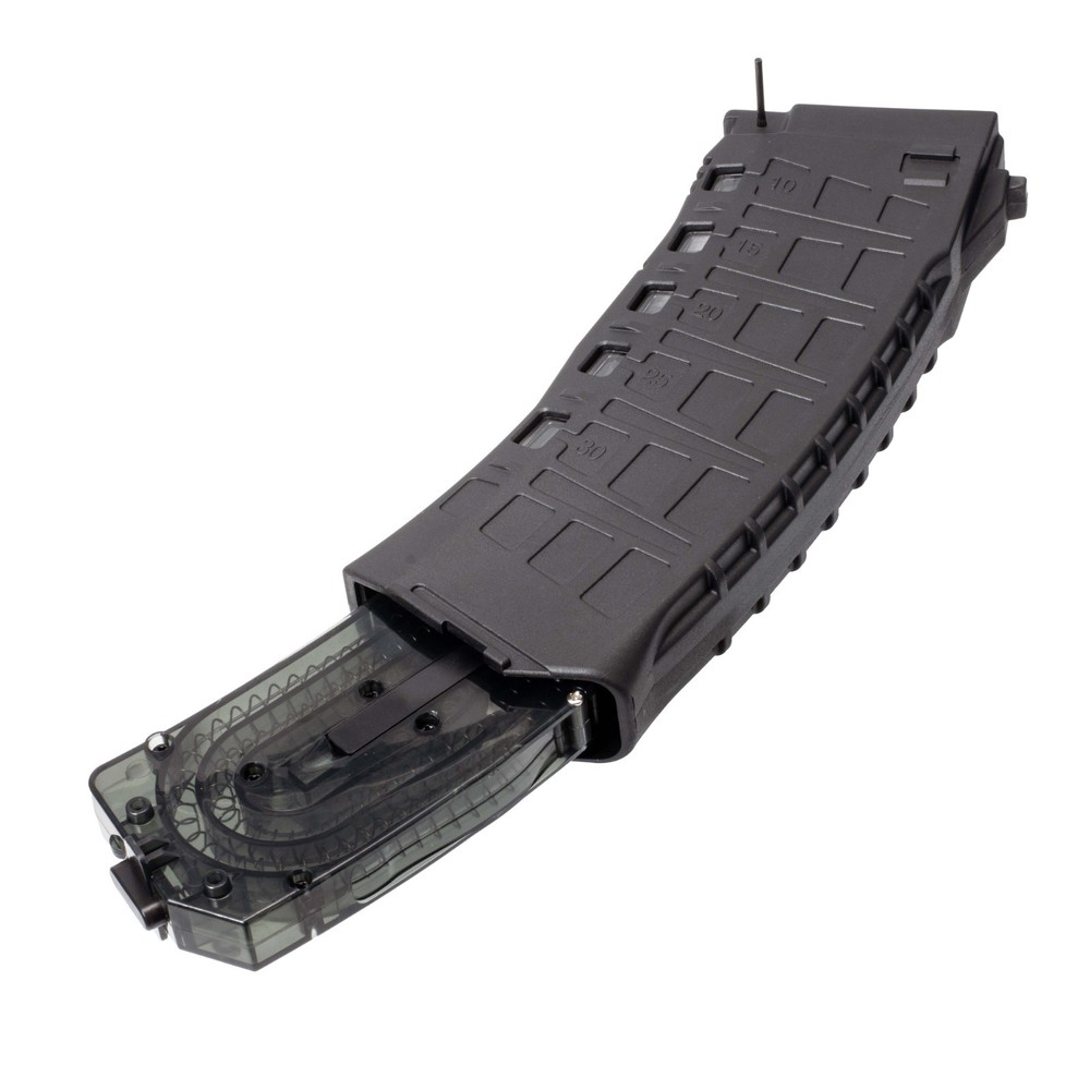 Arcturus AK12 Style 200rd Mid-Cap EMM Airsoft Replacement Magazine Black