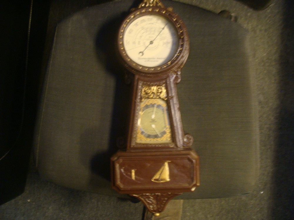 taylor stormoguide junior 1927 barometer (as is) read description