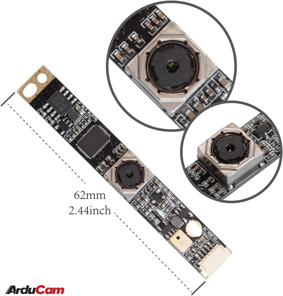 Arducam 5MP Autofocus USB Camera OV5648 Autofocus,