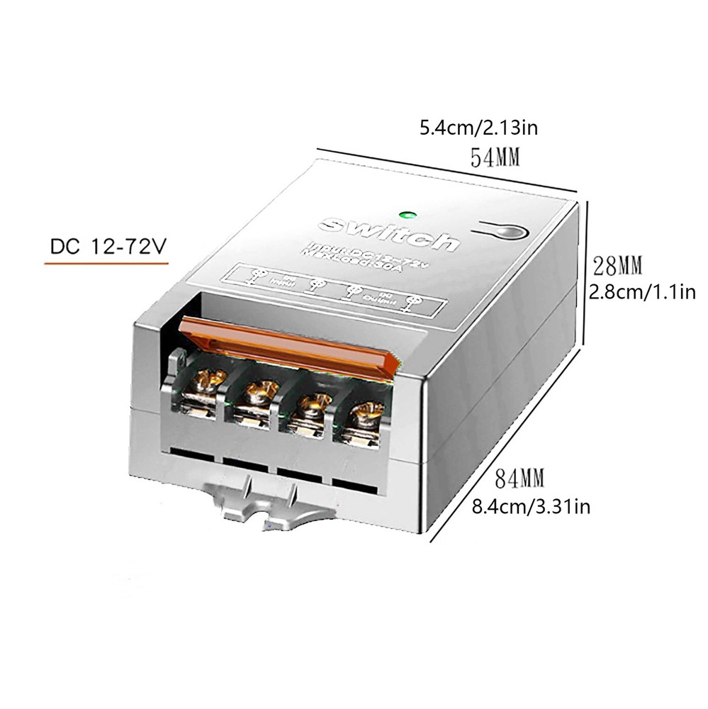 500 Long Range 433mhz Relay Wireless Remote Control Switch Transmitter+Receiver